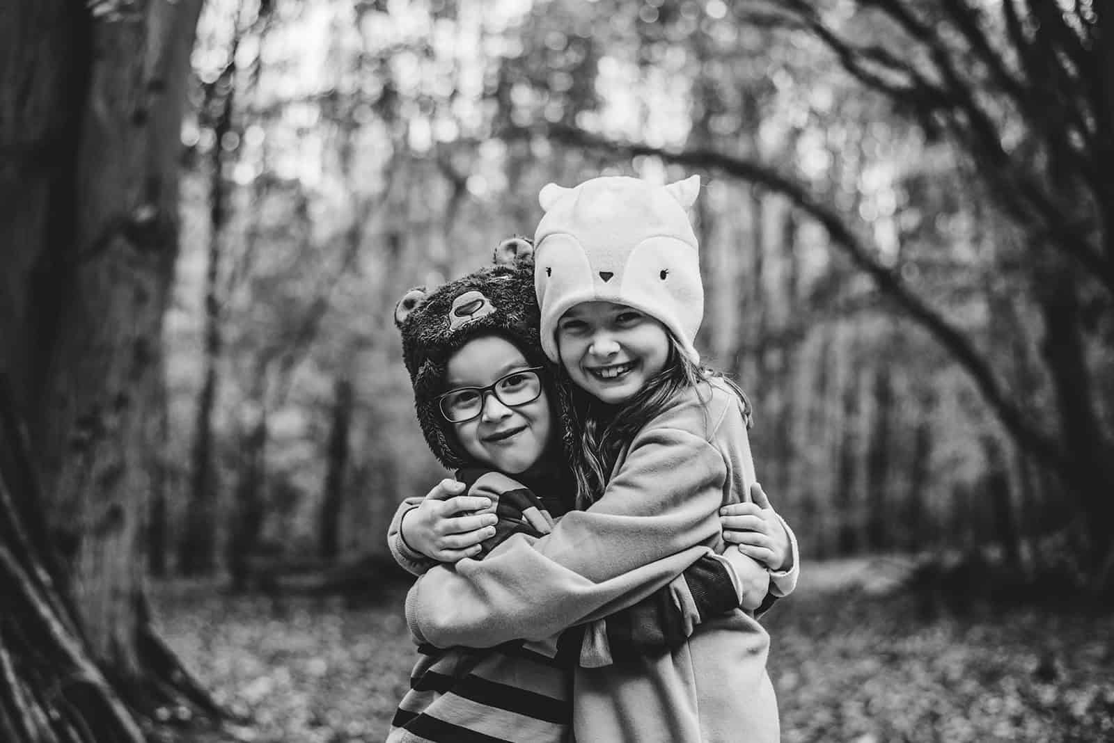 A groom celebrates making his bride laugh during the speeches